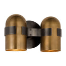 LED Wall Sconce<br /><span style="color:#4AB0CE;">Entrega: 4-10 dias en USA</span><br /><span style="color:#4AB0CE;font-size:60%;">PREGUNTE POR ENTREGA EN PANAMA</span><br />Collection: Octavia<br />Finish: Blackened Bronze/Bright Worn Brass