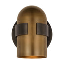 LED Wall Sconce<br /><span style="color:#4AB0CE;">Entrega: 18-19 semanas en USA</span><br /><span style="color:#4AB0CE;font-size:60%;">PREGUNTE POR ENTREGA EN PANAMA</span><br />Collection: Octavia<br />Finish: Blackened Bronze/Bright Worn Brass