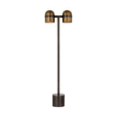 LED Floor Lamp<br /><span style="color:#4AB0CE;">Entrega: 4-10 dias en USA</span><br /><span style="color:#4AB0CE;font-size:60%;">PREGUNTE POR ENTREGA EN PANAMA</span><br />Collection: Octavia<br />Finish: Blackened Bronze/Bright Worn Brass