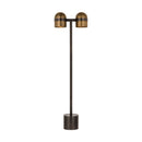 LED Floor Lamp<br /><span style="color:#4AB0CE;">Entrega: 4-10 dias en USA</span><br /><span style="color:#4AB0CE;font-size:60%;">PREGUNTE POR ENTREGA EN PANAMA</span><br />Collection: Octavia<br />Finish: Blackened Bronze/Bright Worn Brass