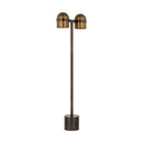 LED Floor Lamp<br /><span style="color:#4AB0CE;">Entrega: 4-10 dias en USA</span><br /><span style="color:#4AB0CE;font-size:60%;">PREGUNTE POR ENTREGA EN PANAMA</span><br />Collection: Octavia<br />Finish: Blackened Bronze/Bright Worn Brass