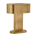 LED Table Lamp<br /><span style="color:#4AB0CE;">Entrega: 3-4 semanas en USA</span><br /><span style="color:#4AB0CE;font-size:60%;">PREGUNTE POR ENTREGA EN PANAMA</span><br />Collection: Wyllis<br />Finish: Natural Brass