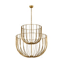 LED Chandelier<br /><span style="color:#4AB0CE;">Entrega: 4-10 dias en USA</span><br /><span style="color:#4AB0CE;font-size:60%;">PREGUNTE POR ENTREGA EN PANAMA</span><br />Collection: Sanchi<br />Finish: Polished Antique Brass