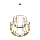 LED Chandelier<br /><span style="color:#4AB0CE;">Entrega: 4-10 dias en USA</span><br /><span style="color:#4AB0CE;font-size:60%;">PREGUNTE POR ENTREGA EN PANAMA</span><br />Collection: Sanchi<br />Finish: Polished Antique Brass