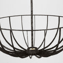 LED Semi Flush Mount<br /><span style="color:#4AB0CE;">Entrega: 4-10 dias en USA</span><br /><span style="color:#4AB0CE;font-size:60%;">PREGUNTE POR ENTREGA EN PANAMA</span><br />Collection: Sanchi<br />Finish: Aged Iron