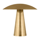 LED Table Lamp<br /><span style="color:#4AB0CE;">Entrega: 4-10 dias en USA</span><br /><span style="color:#4AB0CE;font-size:60%;">PREGUNTE POR ENTREGA EN PANAMA</span><br />Collection: Aegis<br />Finish: Natural Brass