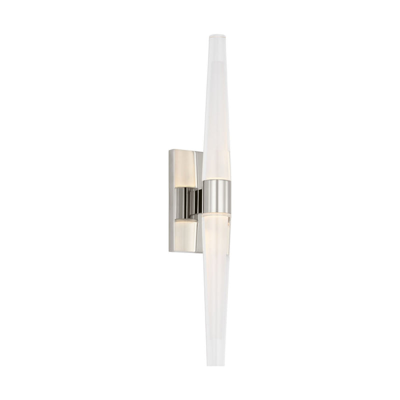 LED Wall Sconce<br /><span style="color:#4AB0CE;">Entrega: 4-10 dias en USA</span><br /><span style="color:#4AB0CE;font-size:60%;">PREGUNTE POR ENTREGA EN PANAMA</span><br />Collection: Lassell<br />Finish: Polished Nickel