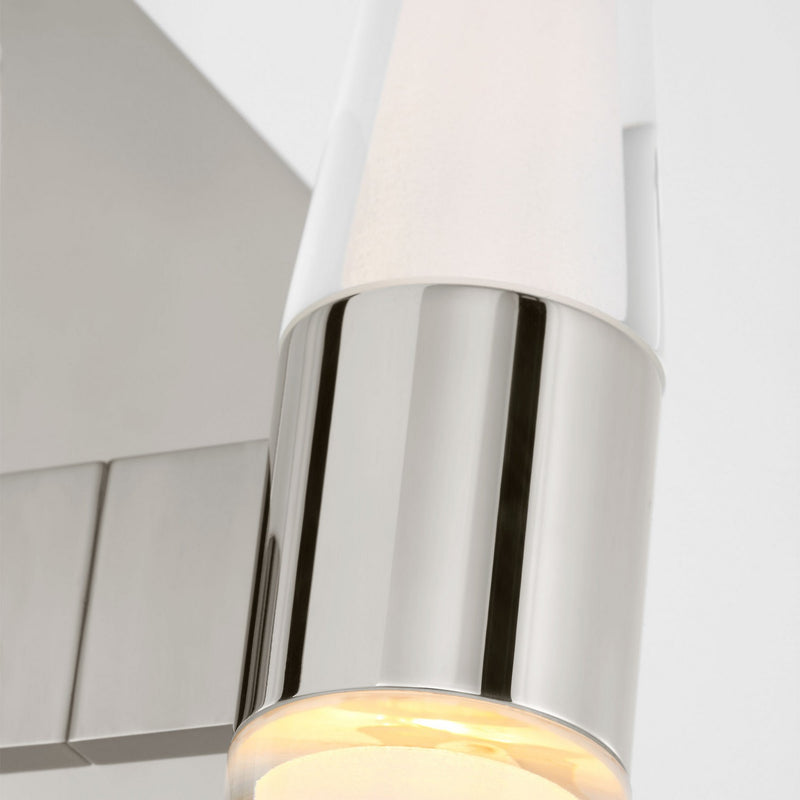 Visual Comfort Modern - SLWS34527N - LED Wall Sconce - Lassell - Polished Nickel