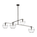 Four Light Chandelier<br /><span style="color:#4AB0CE;">Entrega: 1-2 semanas en USA</span><br /><span style="color:#4AB0CE;font-size:60%;">PREGUNTE POR ENTREGA EN PANAMA</span><br />Collection: Lowing<br />Finish: Blackened Forged
