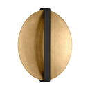 LED Wall Sconce<br /><span style="color:#4AB0CE;">Entrega: 4-10 dias en USA</span><br /><span style="color:#4AB0CE;font-size:60%;">PREGUNTE POR ENTREGA EN PANAMA</span><br />Collection: Cymbal<br />Finish: Dark Bronze/Natural Brass