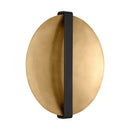 LED Wall Sconce<br /><span style="color:#4AB0CE;">Entrega: 4-10 dias en USA</span><br /><span style="color:#4AB0CE;font-size:60%;">PREGUNTE POR ENTREGA EN PANAMA</span><br />Collection: Cymbal<br />Finish: Dark Bronze/Natural Brass