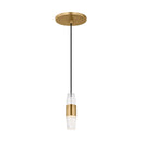 LED Pendant<br /><span style="color:#4AB0CE;">Entrega: 9-10 semanas en USA</span><br /><span style="color:#4AB0CE;font-size:60%;">PREGUNTE POR ENTREGA EN PANAMA</span><br />Collection: Lassell<br />Finish: Natural Brass