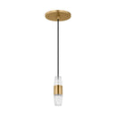 LED Pendant<br /><span style="color:#4AB0CE;">Entrega: 9-10 semanas en USA</span><br /><span style="color:#4AB0CE;font-size:60%;">PREGUNTE POR ENTREGA EN PANAMA</span><br />Collection: Lassell<br />Finish: Natural Brass
