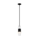Visual Comfort Modern - SLPD38227B - LED Pendant - Lassell - Nightshade Black