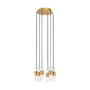 Visual Comfort Modern - SLCH38427NB - LED Chandelier - Lassell - Natural Brass
