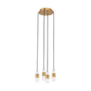 Visual Comfort Modern - SLCH38327NB - LED Chandelier - Lassell - Natural Brass