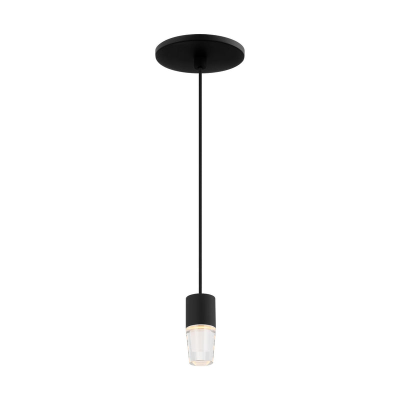 Visual Comfort Modern - SLPD38827B - LED Pendant - Lassell - Nightshade Black