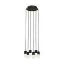 Visual Comfort Modern - SLCH39127B - LED Chandelier - Lassell - Nightshade Black