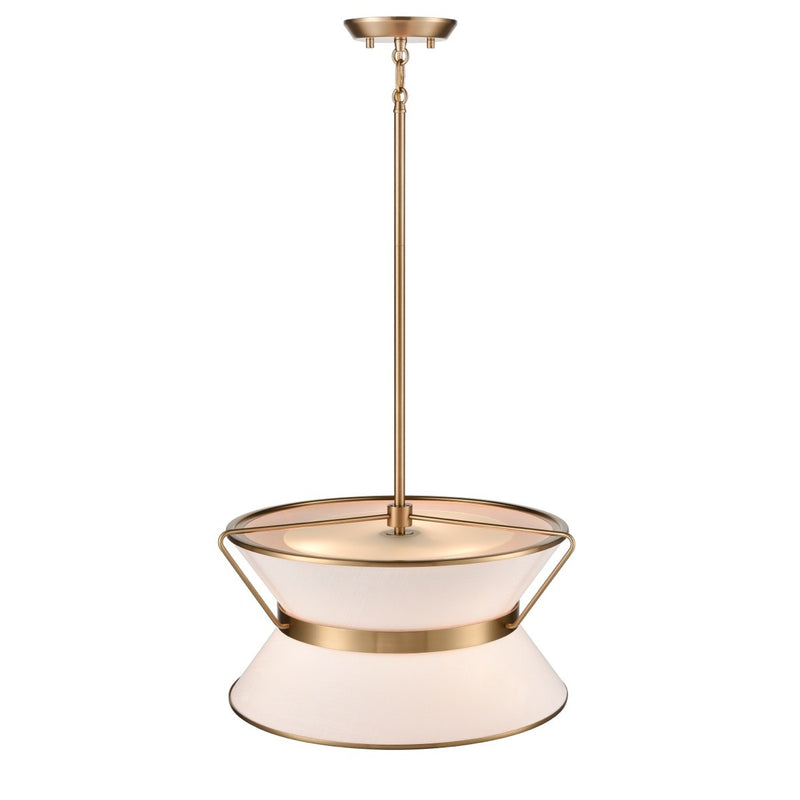 LED Chandelier<br /><span style="color:#4AB0CE;">Entrega: 4-10 dias en USA</span><br /><span style="color:#4AB0CE;font-size:60%;">PREGUNTE POR ENTREGA EN PANAMA</span><br />Collection: Layla<br />Finish: Brushed Brass