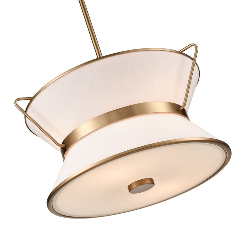 LED Chandelier<br /><span style="color:#4AB0CE;">Entrega: 4-10 dias en USA</span><br /><span style="color:#4AB0CE;font-size:60%;">PREGUNTE POR ENTREGA EN PANAMA</span><br />Collection: Layla<br />Finish: Brushed Brass