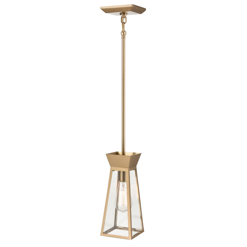One Light Pendant<br /><span style="color:#4AB0CE;">Entrega: 4-10 dias en USA</span><br /><span style="color:#4AB0CE;font-size:60%;">PREGUNTE POR ENTREGA EN PANAMA</span><br />Collection: Lucian<br />Finish: Brushed Brass