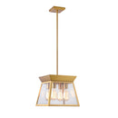 Artcraft Canada - AC11851BB - Four Light Chandelier - Lucian - Brushed Brass