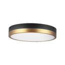 LED Flush Mount<br /><span style="color:#4AB0CE;">Entrega: 1-2 semanas en USA</span><br /><span style="color:#4AB0CE;font-size:60%;">PREGUNTE POR ENTREGA EN PANAMA</span><br />Collection: Adelaide<br />Finish: Aged Gold/Matte Black