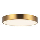 LED Flush Mount<br /><span style="color:#4AB0CE;">Entrega: 4-10 dias en USA</span><br /><span style="color:#4AB0CE;font-size:60%;">PREGUNTE POR ENTREGA EN PANAMA</span><br />Collection: Adelaide<br />Finish: Aged Gold