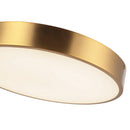 LED Flush Mount<br /><span style="color:#4AB0CE;">Entrega: 4-10 dias en USA</span><br /><span style="color:#4AB0CE;font-size:60%;">PREGUNTE POR ENTREGA EN PANAMA</span><br />Collection: Adelaide<br />Finish: Aged Gold