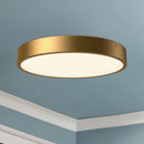 LED Flush Mount<br /><span style="color:#4AB0CE;">Entrega: 4-10 dias en USA</span><br /><span style="color:#4AB0CE;font-size:60%;">PREGUNTE POR ENTREGA EN PANAMA</span><br />Collection: Adelaide<br />Finish: Aged Gold