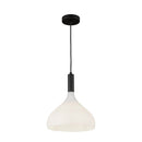 One Light Pendant<br /><span style="color:#4AB0CE;">Entrega: 4-10 dias en USA</span><br /><span style="color:#4AB0CE;font-size:60%;">PREGUNTE POR ENTREGA EN PANAMA</span><br />Collection: Belleview<br />Finish: Matte Black/Opal Glass