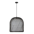 One Light Pendant<br /><span style="color:#4AB0CE;">Entrega: 4-10 dias en USA</span><br /><span style="color:#4AB0CE;font-size:60%;">PREGUNTE POR ENTREGA EN PANAMA</span><br />Collection: Bondi<br />Finish: Matte Black/Opal Glass