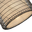 One Light Pendant<br /><span style="color:#4AB0CE;">Entrega: 4-10 dias en USA</span><br /><span style="color:#4AB0CE;font-size:60%;">PREGUNTE POR ENTREGA EN PANAMA</span><br />Collection: Bondi<br />Finish: Matte Black/Opal Glass