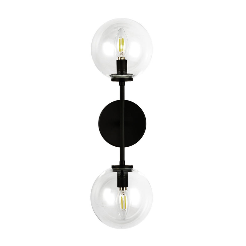 Two Light Wall Vanity<br /><span style="color: