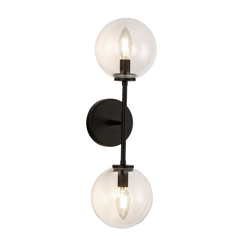 Two Light Wall Vanity<br /><span style="color: