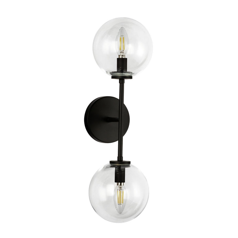 Two Light Wall Vanity<br /><span style="color: