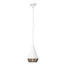 One Light Pendant<br /><span style="color:#4AB0CE;">Entrega: 4-10 dias en USA</span><br /><span style="color:#4AB0CE;font-size:60%;">PREGUNTE POR ENTREGA EN PANAMA</span><br />Collection: Daphne<br />Finish: White/Brown Cotton Rope