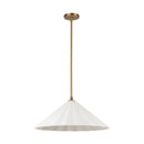 One Light Pendant<br /><span style="color:#4AB0CE;">Entrega: 4-10 dias en USA</span><br /><span style="color:#4AB0CE;font-size:60%;">PREGUNTE POR ENTREGA EN PANAMA</span><br />Collection: Serena<br />Finish: Aged Gold/Opal Glass