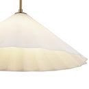 Alora - PD451820AGOP - One Light Pendant - Serena - Aged Gold/Opal Glass