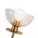 Alora - WV515212BGCL - Two Light Wall Vanity - Sylvia - Brushed Gold/Clear Glass