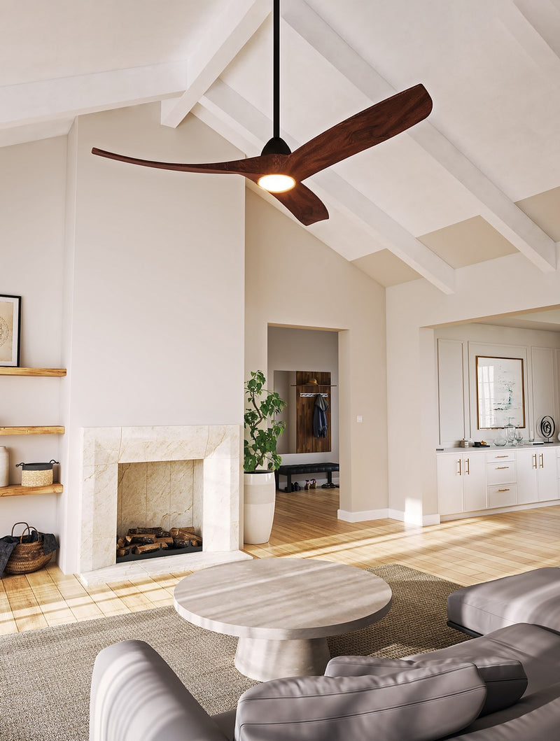 60"Ceiling Fan<br /><span style="color:#4AB0CE;">Entrega: 4-10 dias en USA</span><br /><span style="color:#4AB0CE;font-size:60%;">PREGUNTE POR ENTREGA EN PANAMA</span><br />Collection: Baylor<br />Finish: Matte Black/Dark Walnut