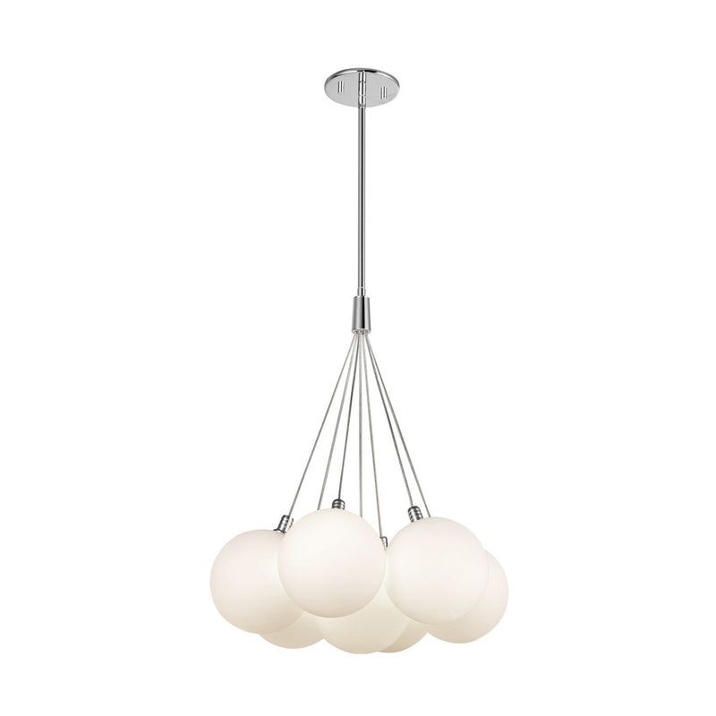 LED Chandelier<br /><span style="color:#4AB0CE;">Entrega: 4-10 dias en USA</span><br /><span style="color:#4AB0CE;font-size:60%;">PREGUNTE POR ENTREGA EN PANAMA</span><br />Collection: Bolla<br />Finish: Opal Glass