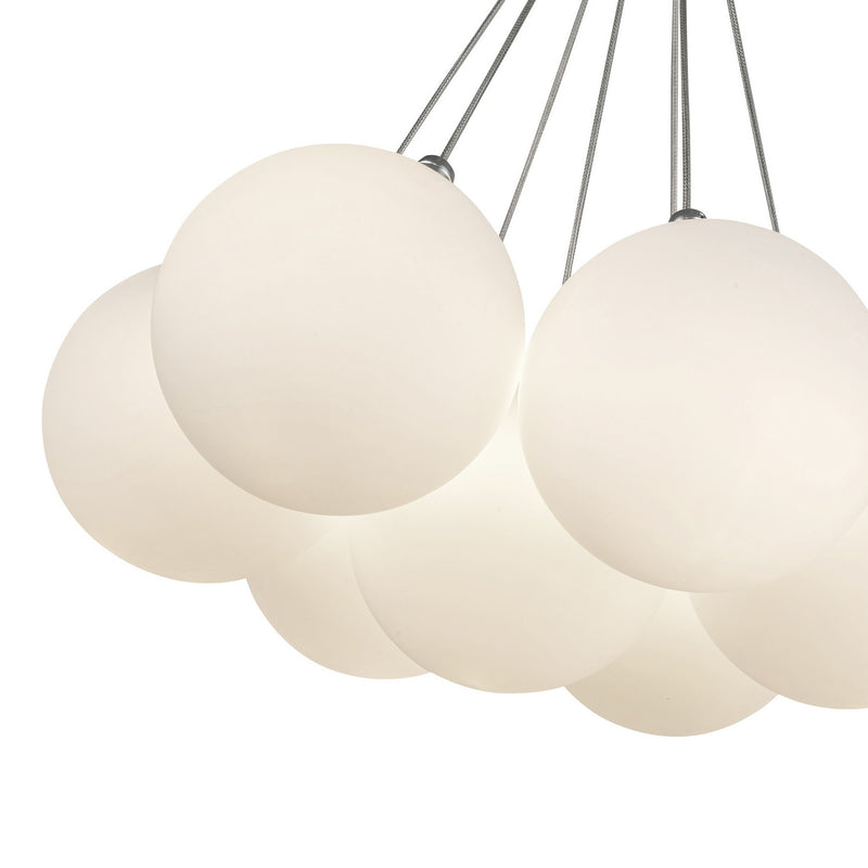 LED Chandelier<br /><span style="color:#4AB0CE;">Entrega: 4-10 dias en USA</span><br /><span style="color:#4AB0CE;font-size:60%;">PREGUNTE POR ENTREGA EN PANAMA</span><br />Collection: Bolla<br />Finish: Opal Glass