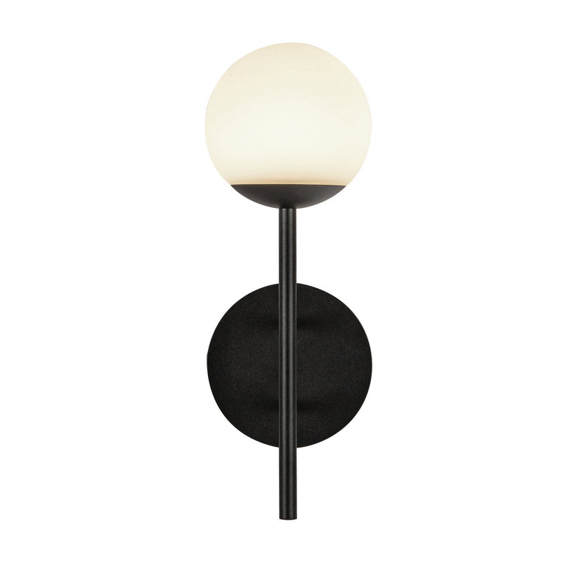 LED Exterior Wall Mount<br /><span style="color:#4AB0CE;">Entrega: 4-10 dias en USA</span><br /><span style="color:#4AB0CE;font-size:60%;">PREGUNTE POR ENTREGA EN PANAMA</span><br />Collection: Claremont<br />Finish: Black/Opal Glass