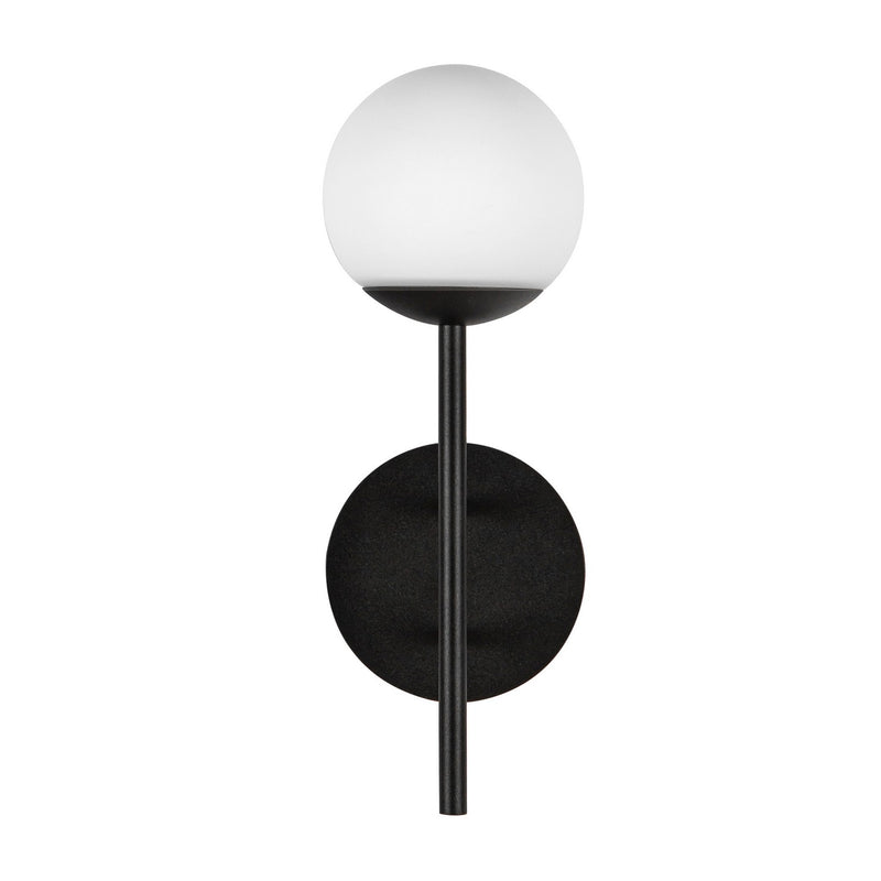 LED Exterior Wall Mount<br /><span style="color:#4AB0CE;">Entrega: 4-10 dias en USA</span><br /><span style="color:#4AB0CE;font-size:60%;">PREGUNTE POR ENTREGA EN PANAMA</span><br />Collection: Claremont<br />Finish: Black/Opal Glass