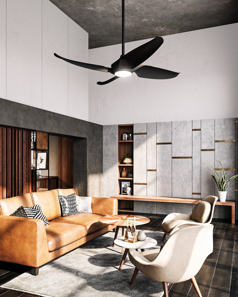 56"Ceiling Fan<br /><span style="color:#4AB0CE;">Entrega: 4-10 dias en USA</span><br /><span style="color:#4AB0CE;font-size:60%;">PREGUNTE POR ENTREGA EN PANAMA</span><br />Collection: Coronado<br />Finish: Matte Black
