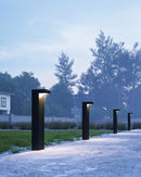 LED Exterior Bollard<br /><span style="color:#4AB0CE;">Entrega: 4-10 dias en USA</span><br /><span style="color:#4AB0CE;font-size:60%;">PREGUNTE POR ENTREGA EN PANAMA</span><br />Collection: Evans<br />Finish: Black