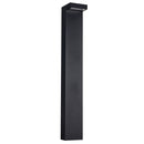 LED Exterior Bollard<br /><span style="color:#4AB0CE;">Entrega: 4-10 dias en USA</span><br /><span style="color:#4AB0CE;font-size:60%;">PREGUNTE POR ENTREGA EN PANAMA</span><br />Collection: Evans<br />Finish: Black
