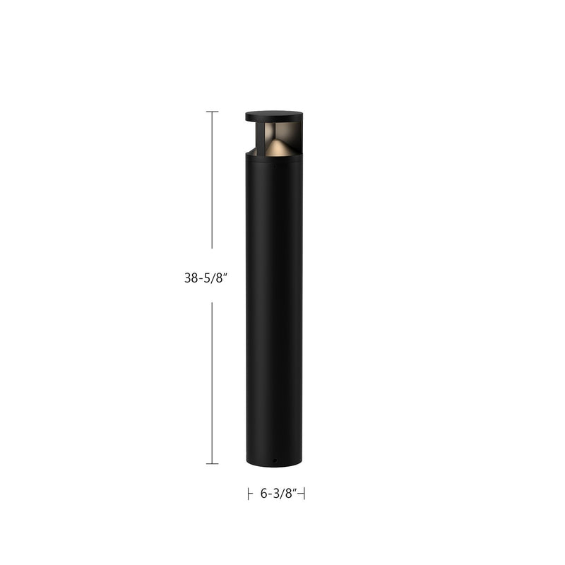 Kuzco Lighting - EB82239-BK-UNV - LED Exterior Bollard - Glen - Black