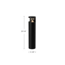 Kuzco Lighting - EB82229-BK-UNV - LED Exterior Bollard - Glen - Black